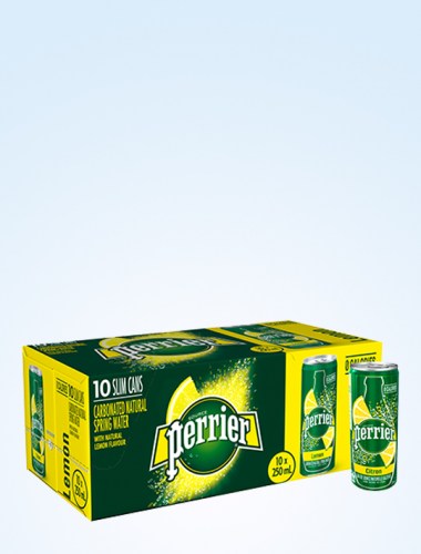 Perrier Sparkling Mineral Water - Lemon 250ml